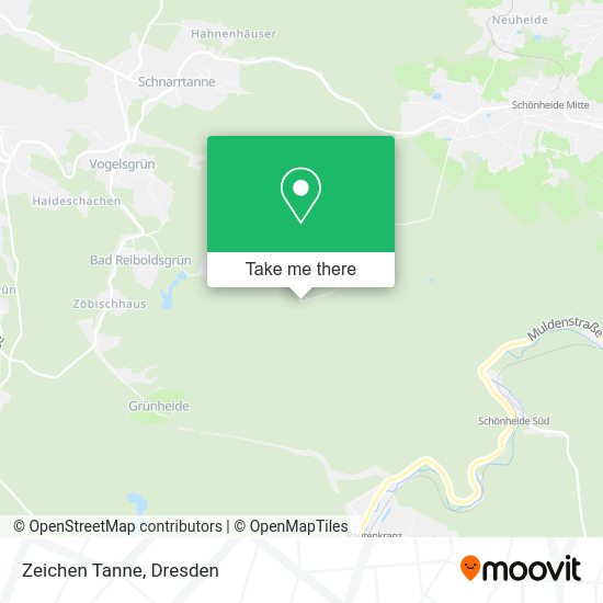 Карта Zeichen Tanne