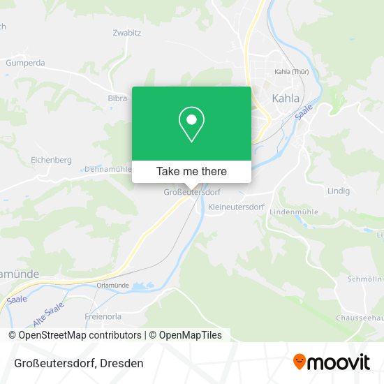 Карта Großeutersdorf