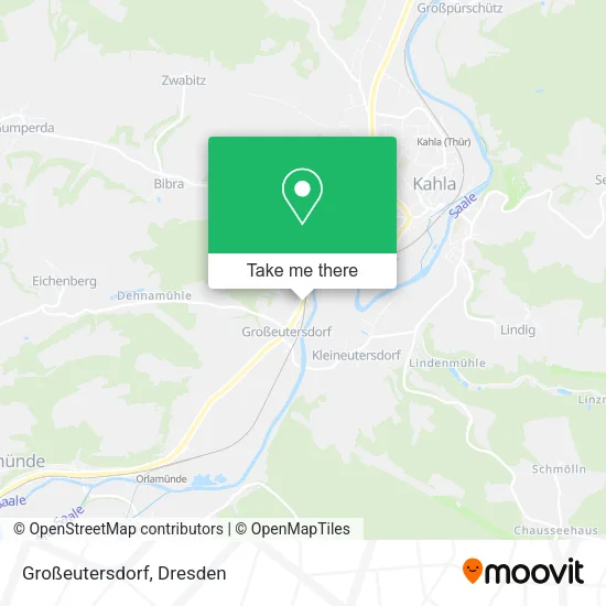 Карта Großeutersdorf