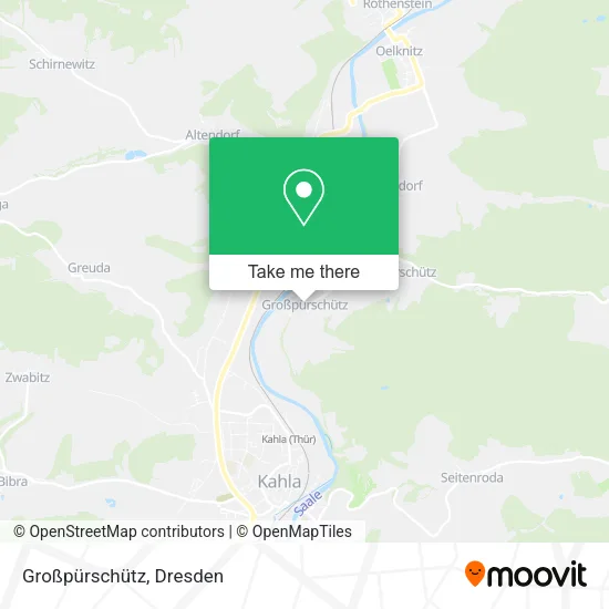 Карта Großpürschütz
