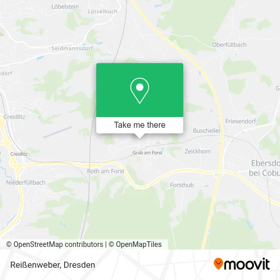 Карта Reißenweber