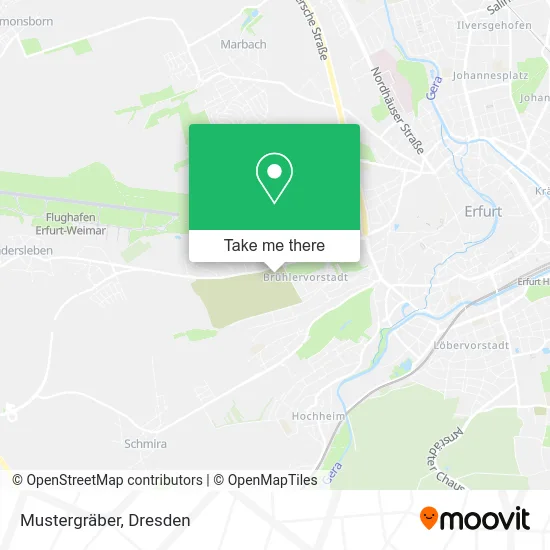 Карта Mustergräber