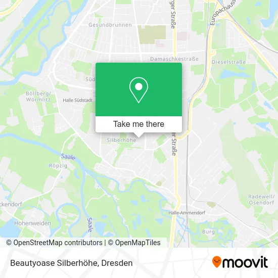 Карта Beautyoase Silberhöhe