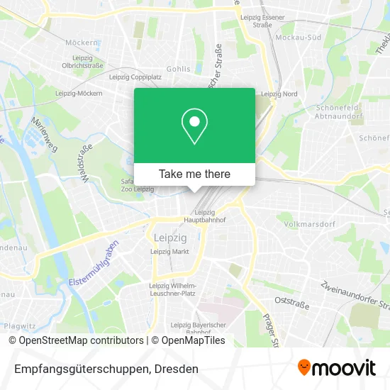 Карта Empfangsgüterschuppen