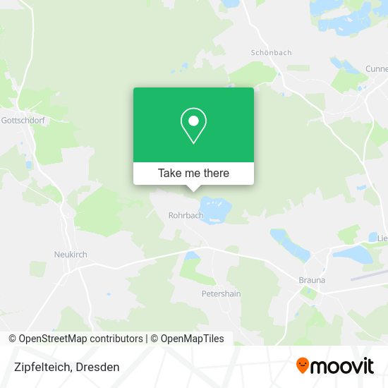 Карта Zipfelteich