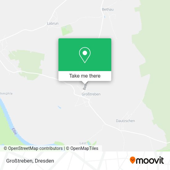 Карта Großtreben