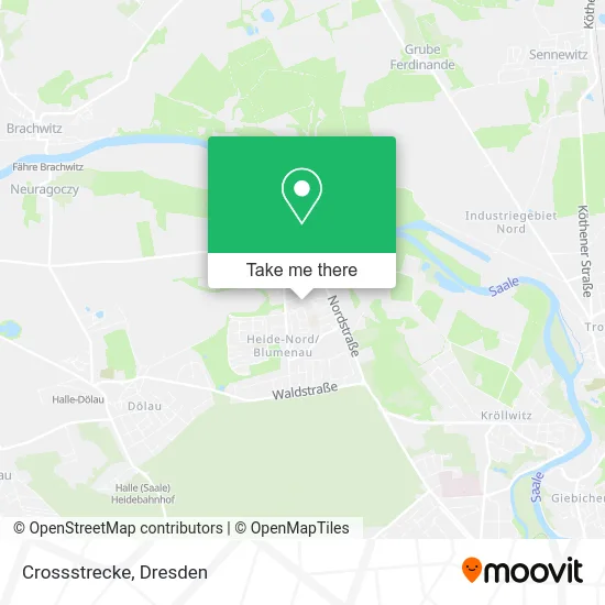 Карта Crossstrecke