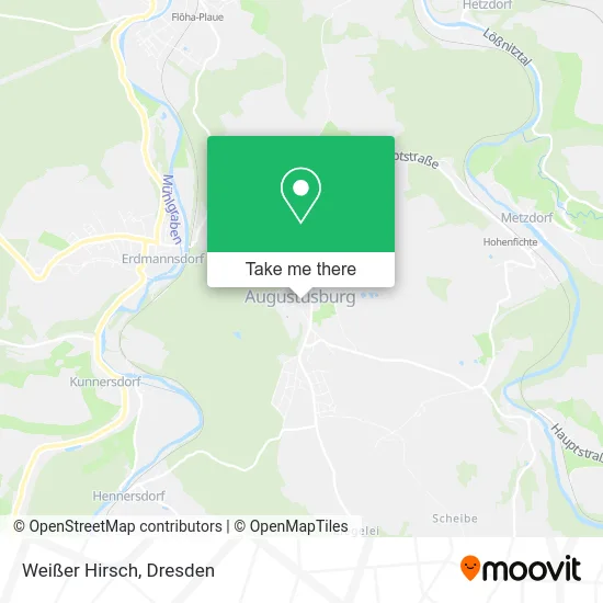 Карта Weißer Hirsch