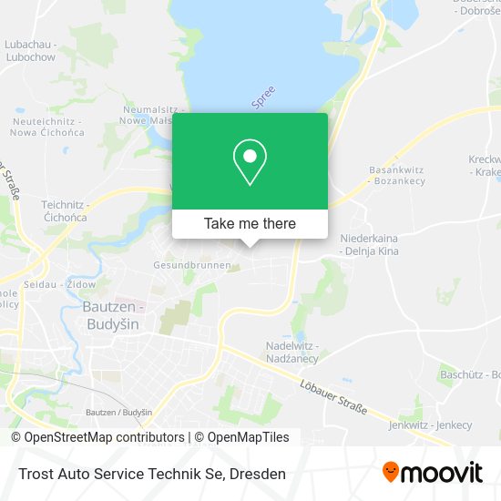 Карта Trost Auto Service Technik Se