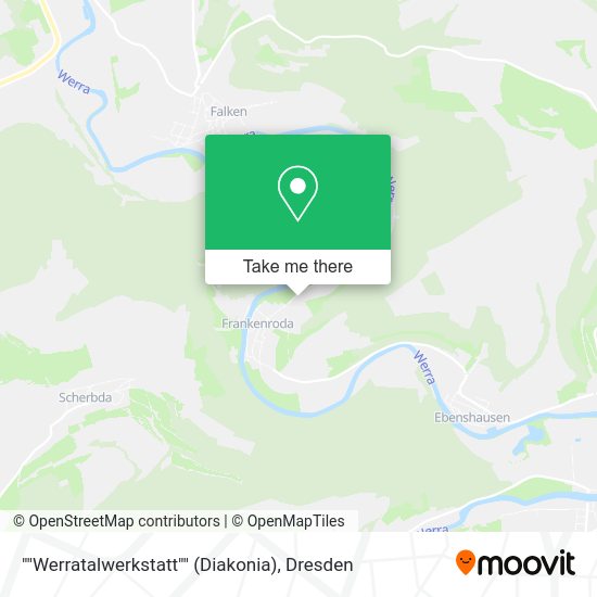 Карта ""Werratalwerkstatt"" (Diakonia)