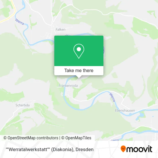 Карта ""Werratalwerkstatt"" (Diakonia)