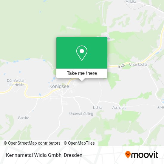 Карта Kennametal Widia Gmbh