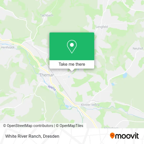 Карта White River Ranch