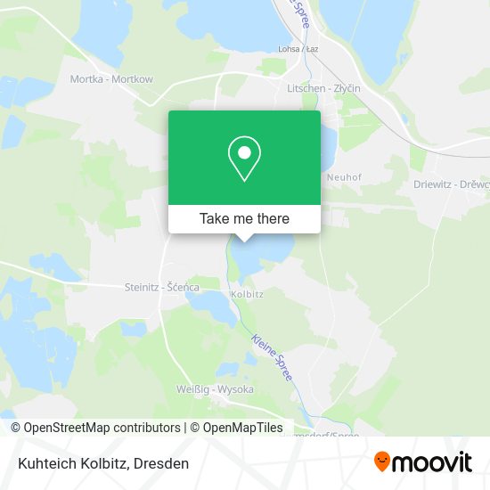 Карта Kuhteich Kolbitz