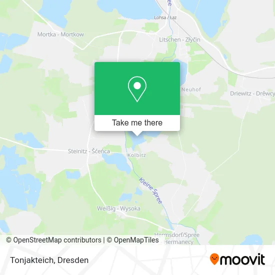 Карта Tonjakteich