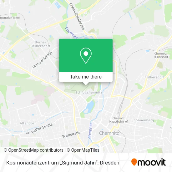 Карта Kosmonautenzentrum „Sigmund Jähn“