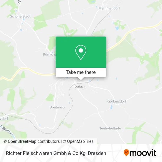 Карта Richter Fleischwaren Gmbh & Co Kg