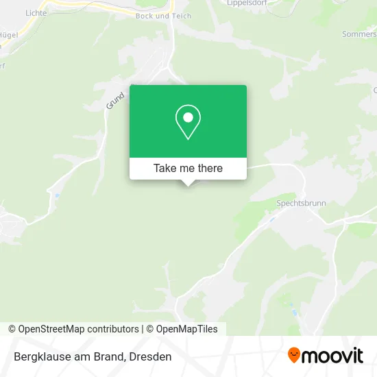 Карта Bergklause am Brand