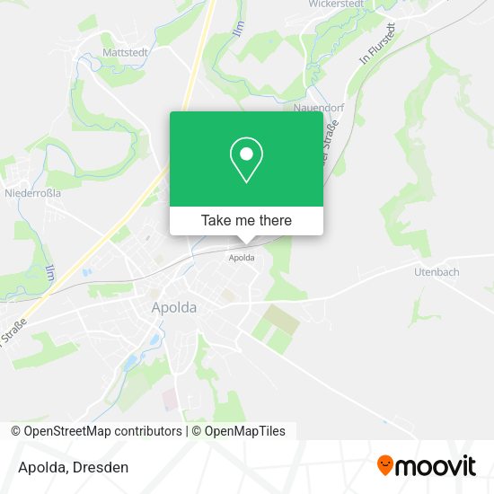 Карта Apolda