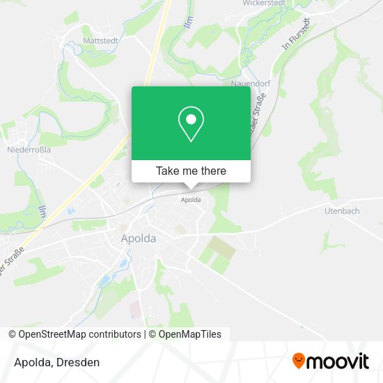 Карта Apolda