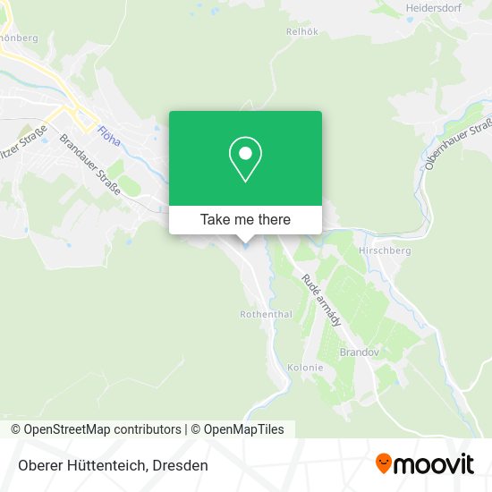 Карта Oberer Hüttenteich
