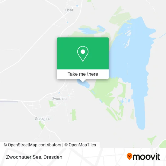 Карта Zwochauer See