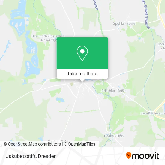 Карта Jakubetzstift