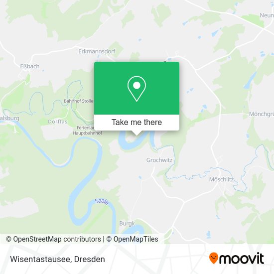 Карта Wisentastausee