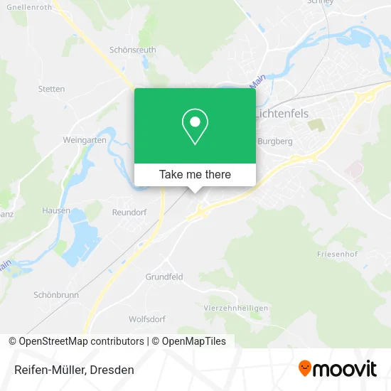 Карта Reifen-Müller