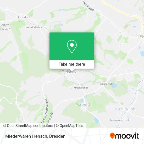 Карта Miederwaren Hensch