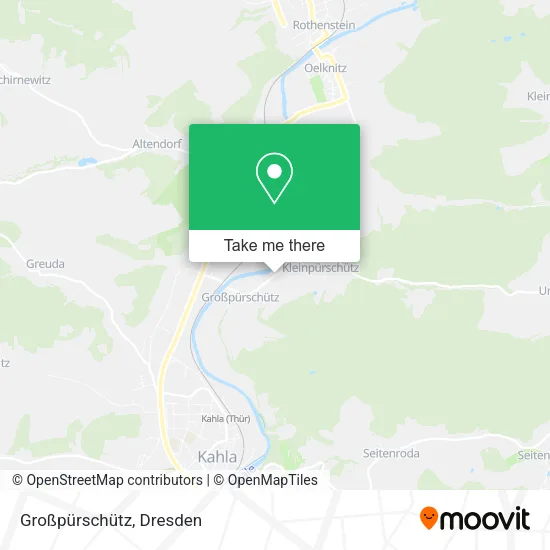 Карта Großpürschütz