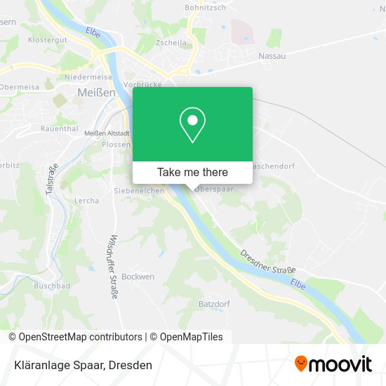 Карта Kläranlage Spaar
