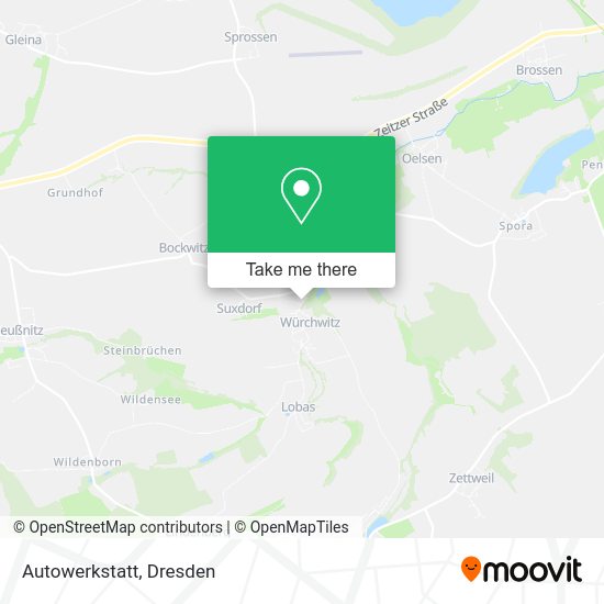 Карта Autowerkstatt