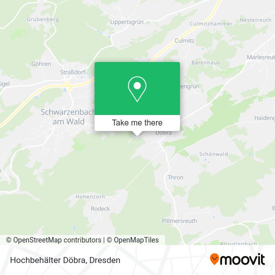 Карта Hochbehälter Döbra