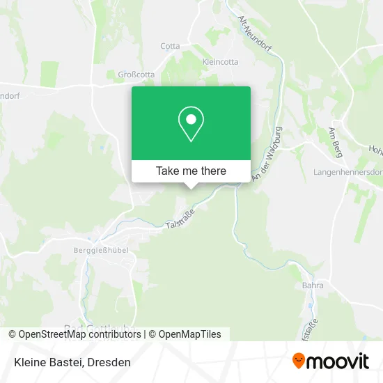 Карта Kleine Bastei