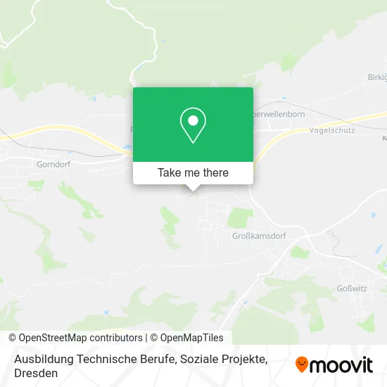 Карта Ausbildung Technische Berufe, Soziale Projekte