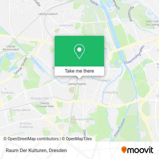 Карта Raum Der Kulturen