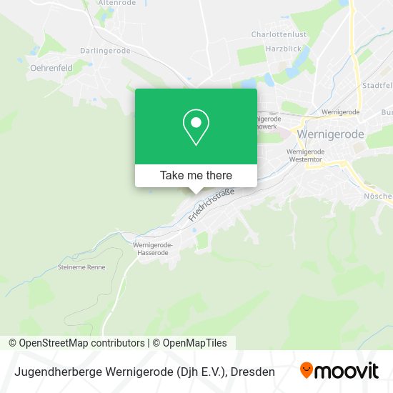 Карта Jugendherberge Wernigerode (Djh E.V.)