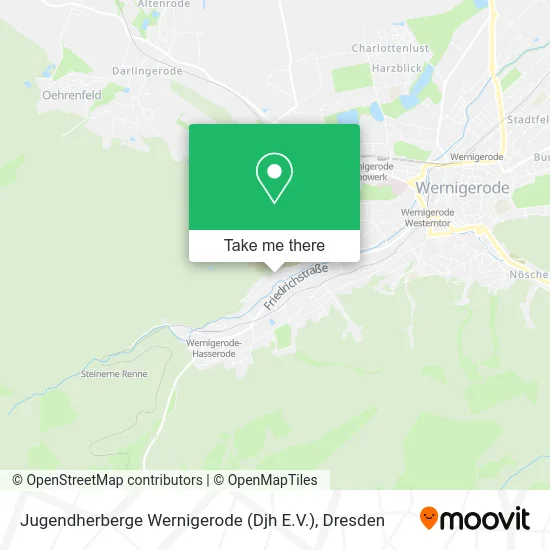 Карта Jugendherberge Wernigerode (Djh E.V.)