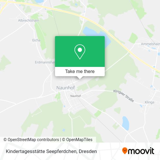 Карта Kindertagesstätte Seepferdchen