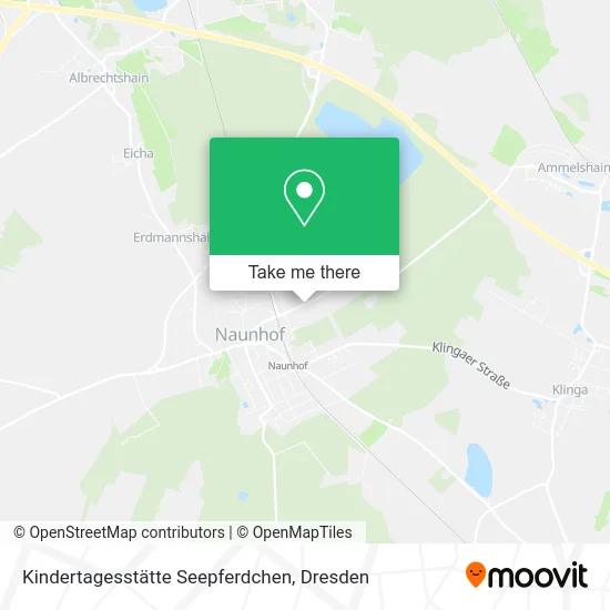 Карта Kindertagesstätte Seepferdchen