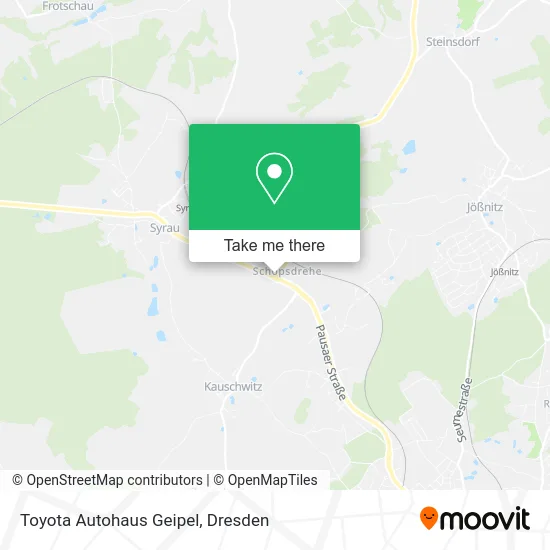 Карта Toyota Autohaus Geipel