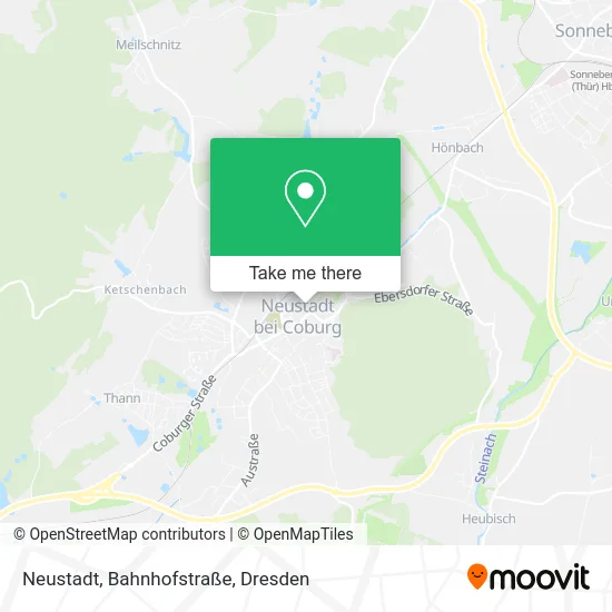 Карта Neustadt, Bahnhofstraße