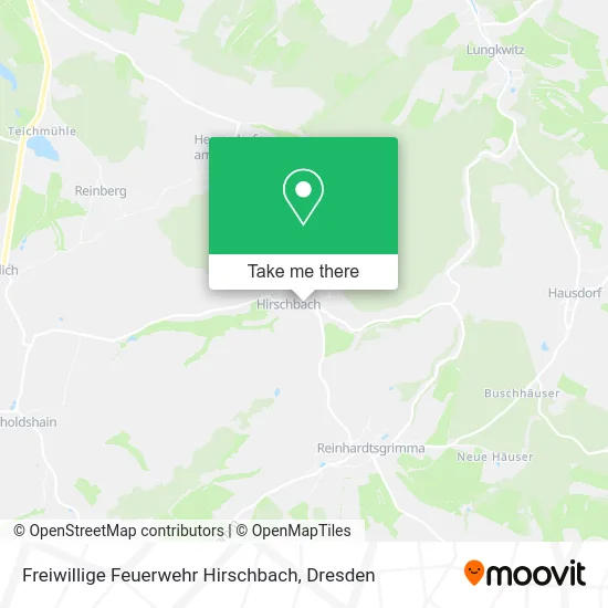 Карта Freiwillige Feuerwehr Hirschbach