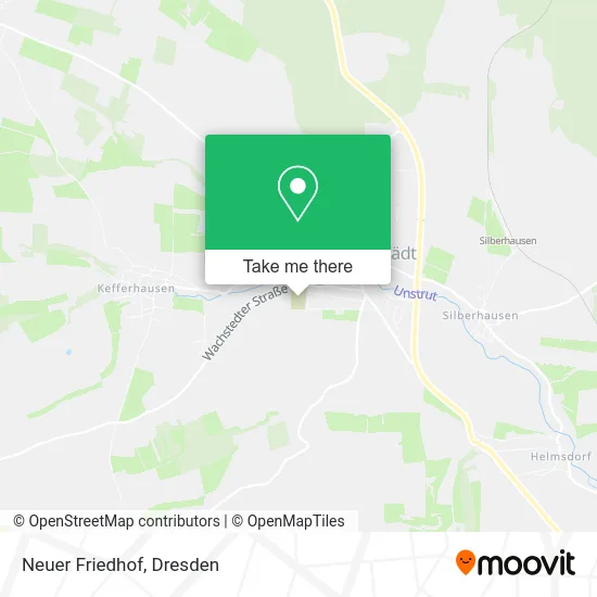 Карта Neuer Friedhof