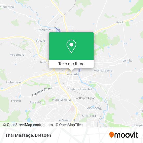 Карта Thai Massage