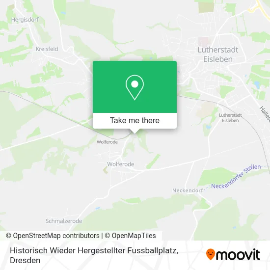 Historisch Wieder Hergestellter Fussballplatz map