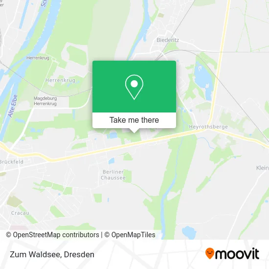 Карта Zum Waldsee