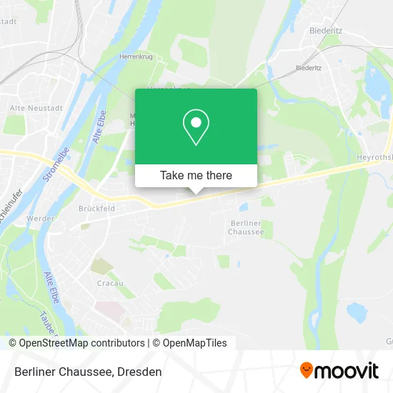 Berliner Chaussee map