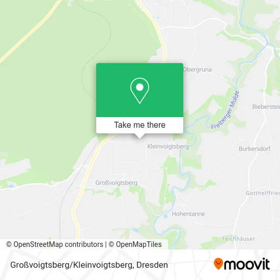 Карта Großvoigtsberg/Kleinvoigtsberg